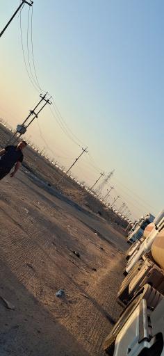 عکس پارکینگ پایانه مرزی شلمچه