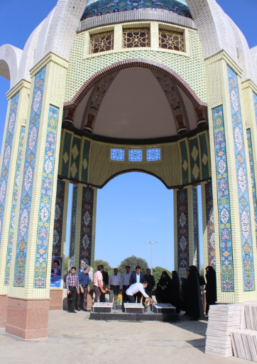 عکس مزار شهدای گمنام شهرستان کردکوی