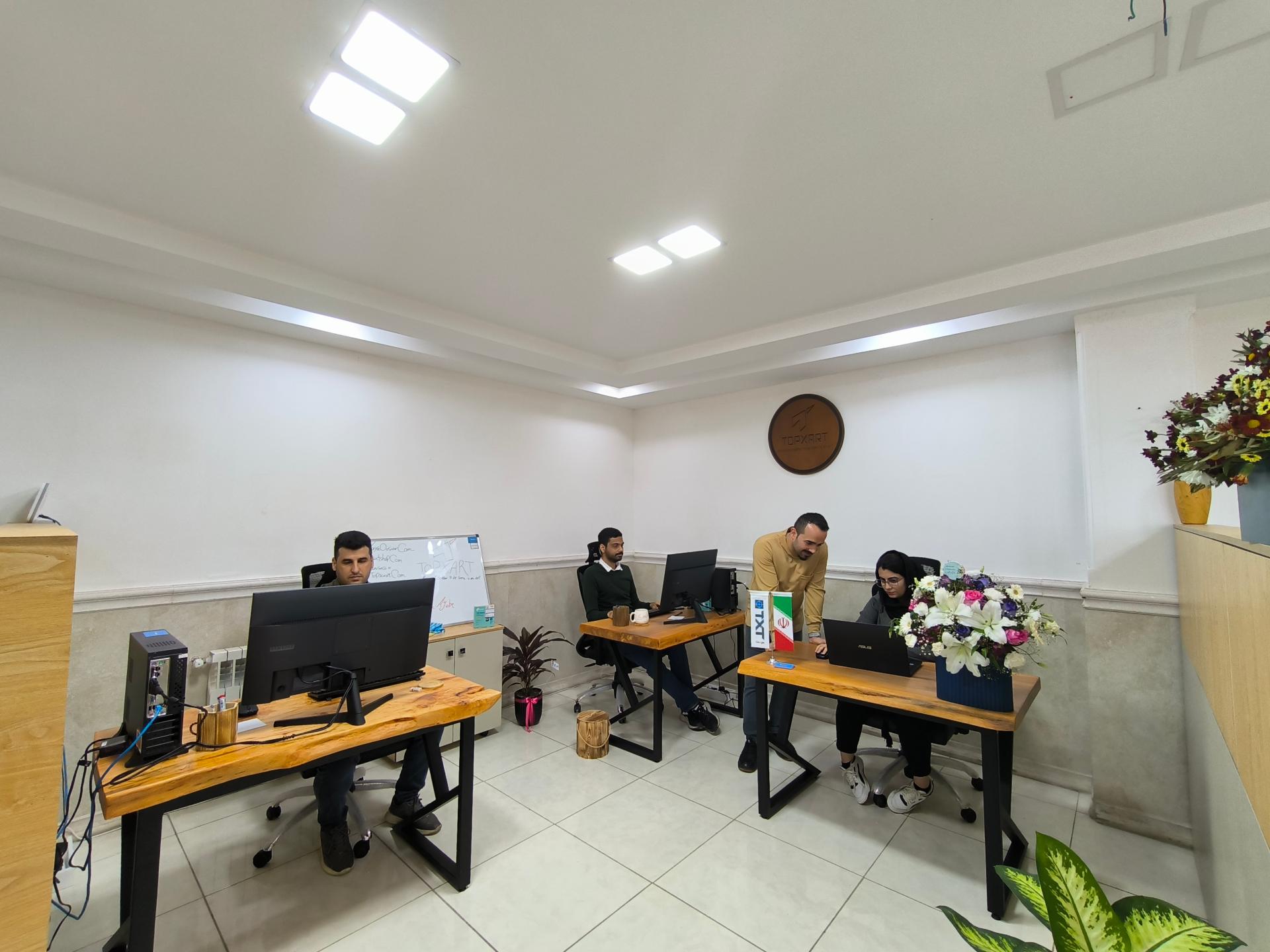 عکس طراحی سایت و خدمات سئو تاپیکس آرت