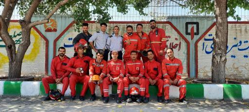 عکس ایستگاه آتش نشانی شماره 6