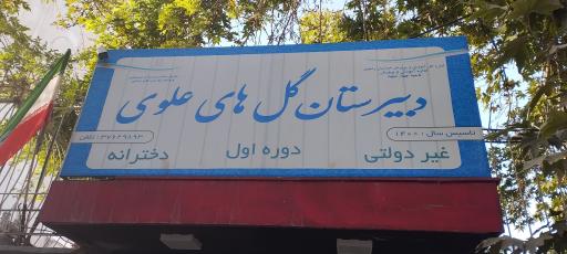 عکس دبیرستان دخترانه دوره اول گل های علوی