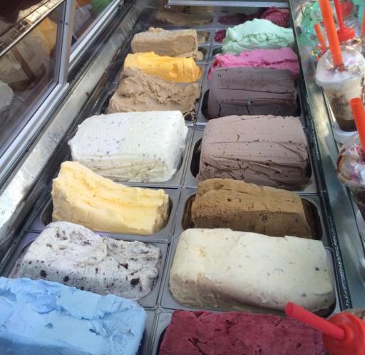 عکس بستنی و آبمیوه آناناس