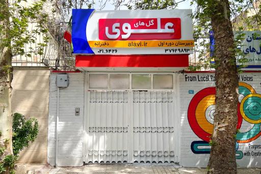 عکس دبیرستان دخترانه دوره اول گل های علوی