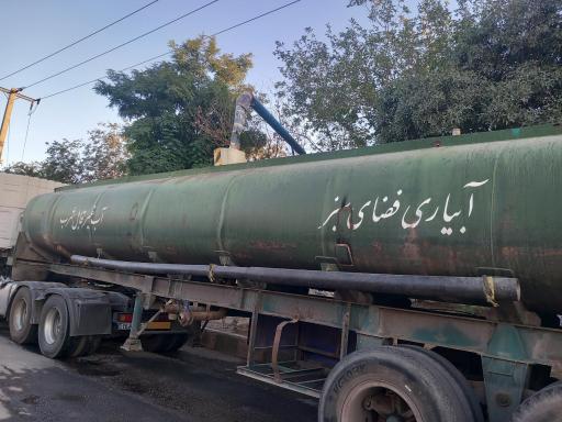 عکس ایستگاه آبگیری تانکر های آب غیر شرب فضای سبز شهرداری مشهد