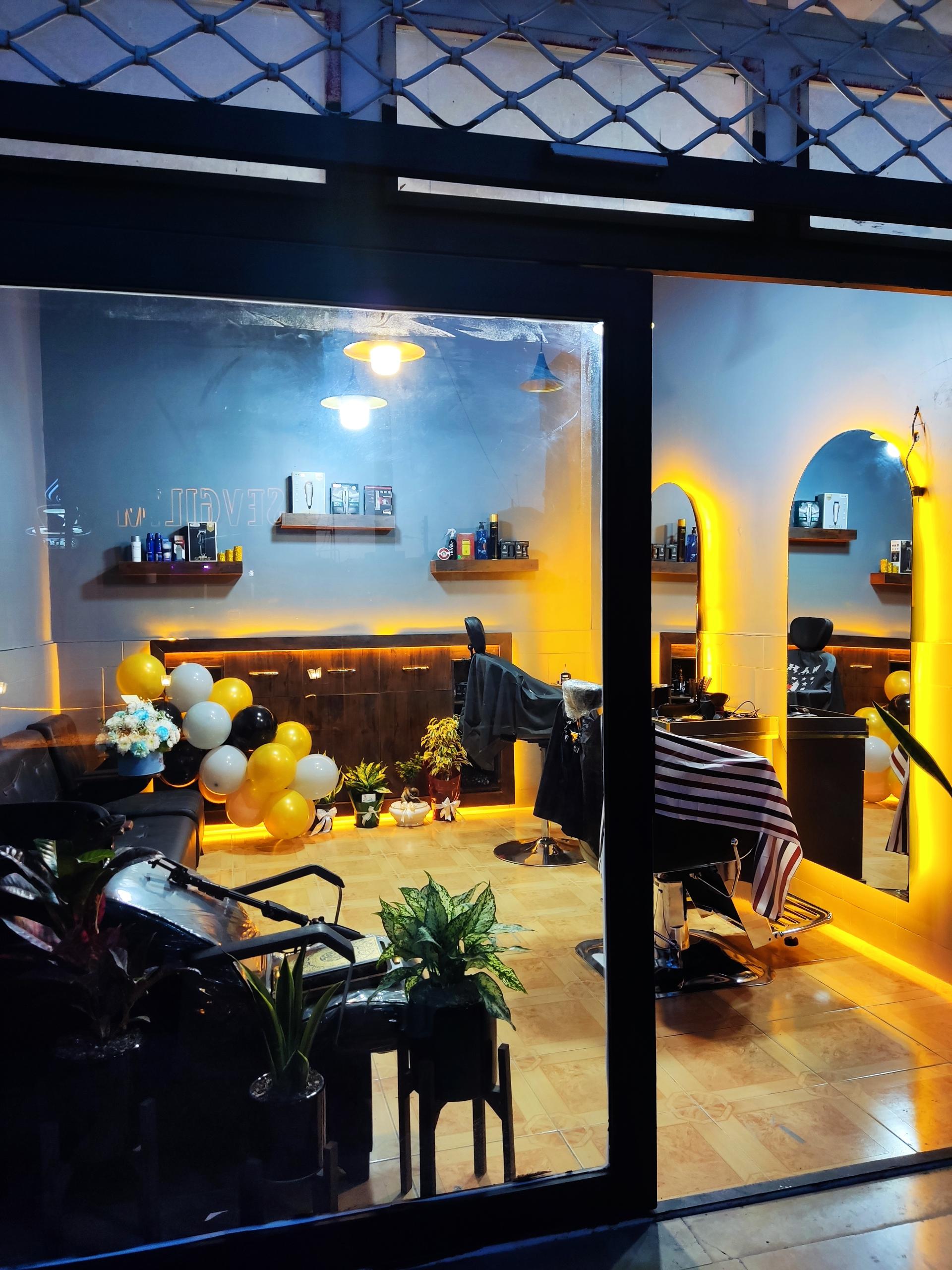 عکس آرایشگاه مردانه محسن