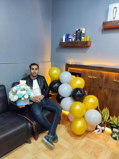 عکس پیرایشگاه مردانه محسن