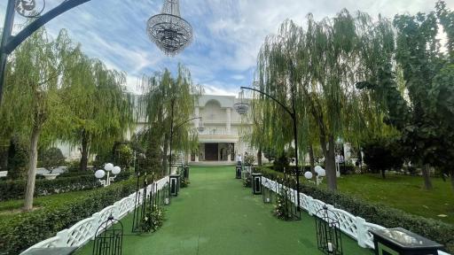 عکس باغ تالار خوبان