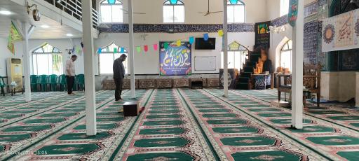 عکس بقعه متبرک آقا بابا حسن (ع) و مسجد فاطمیه