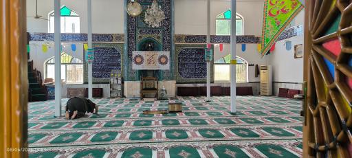 عکس بقعه متبرک آقا بابا حسن (ع) و مسجد فاطمیه