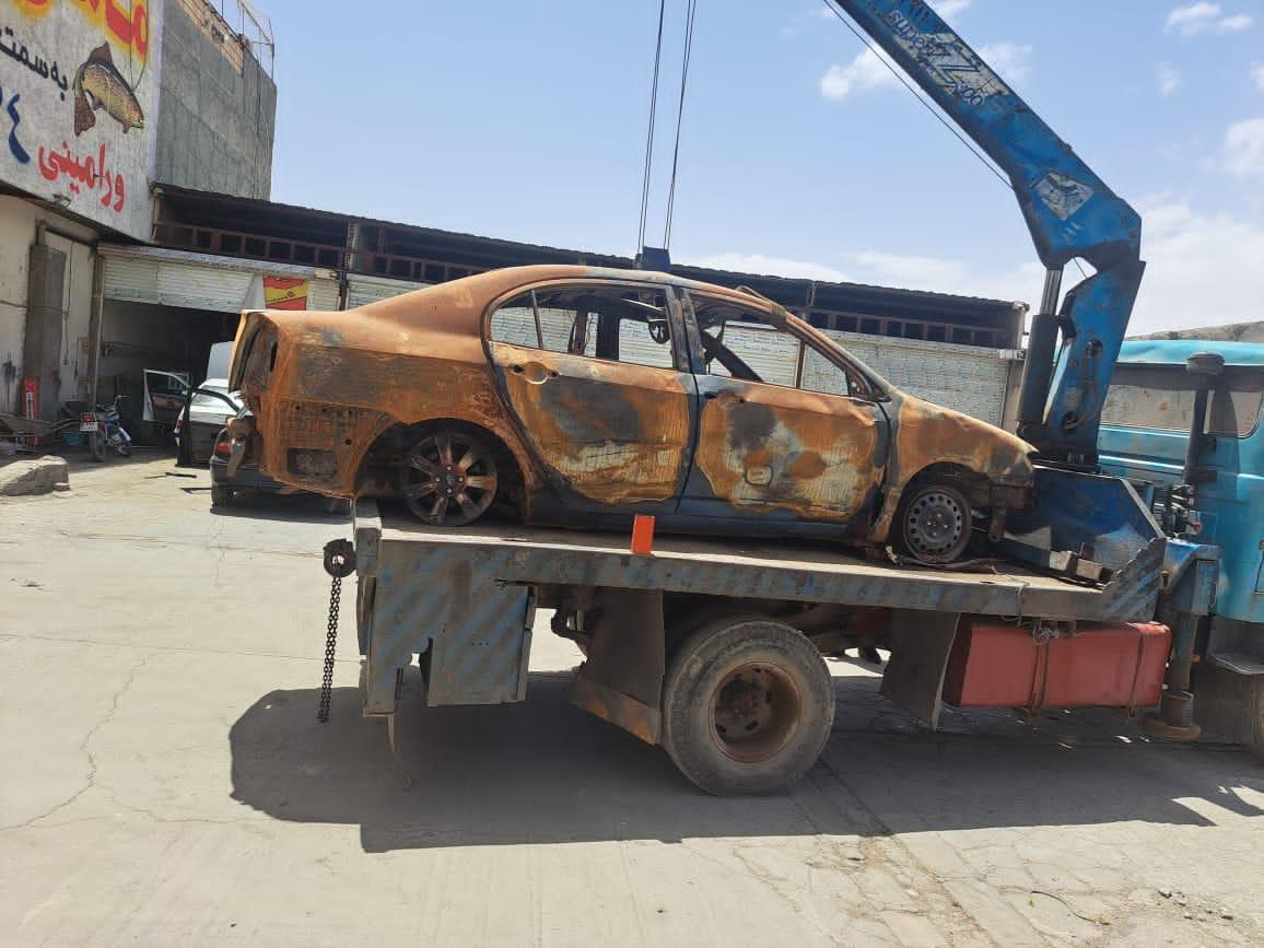 عکس اسقاط خودرو آهنگران