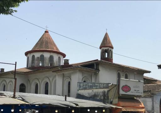 عکس کلیسا و مدرسه ارامنه رشت