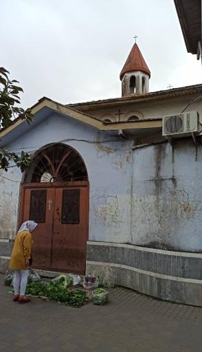 عکس کلیسا و مدرسه ارامنه رشت