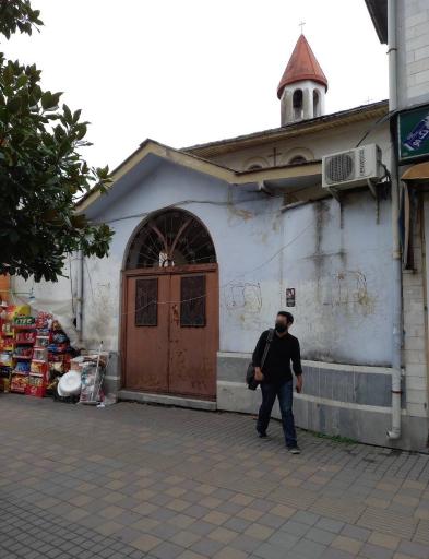 عکس کلیسا و مدرسه ارامنه رشت