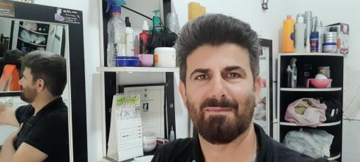 عکس پیرایش محمد مزده