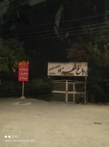 عکس باغ رستوران شهزاد