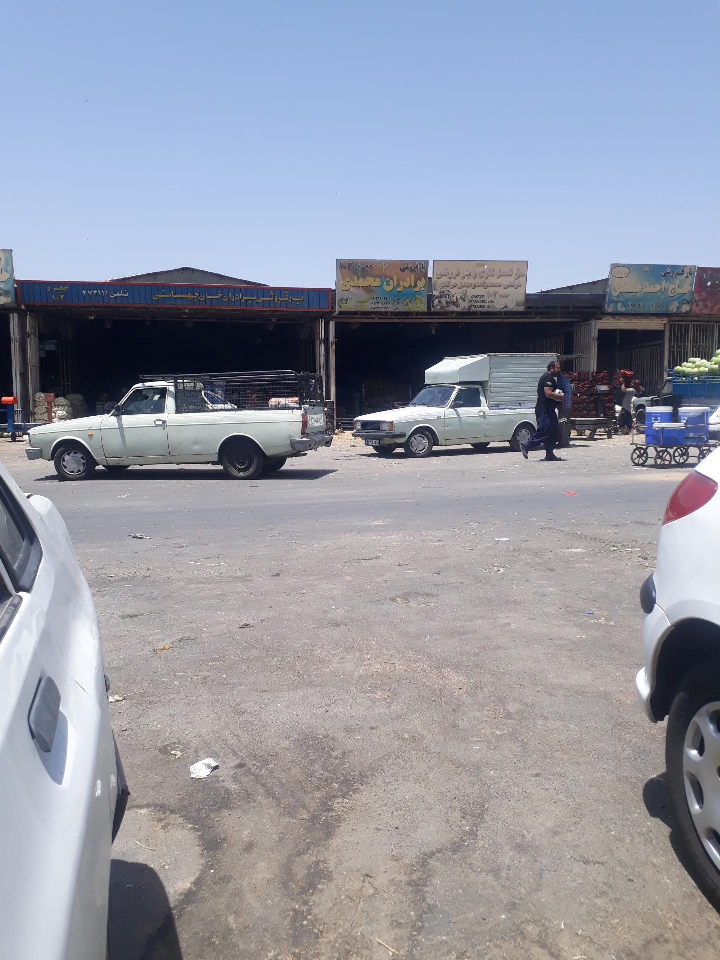 عکس میدان تره بار مرکزی