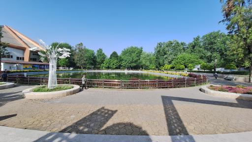 عکس آبنمای پارک ملت