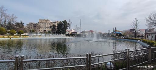 عکس آبنمای پارک ملت