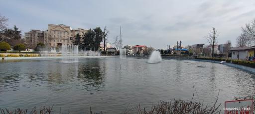 عکس آبنمای پارک ملت