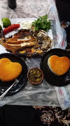 عکس رستوران ماهی سرای قزل