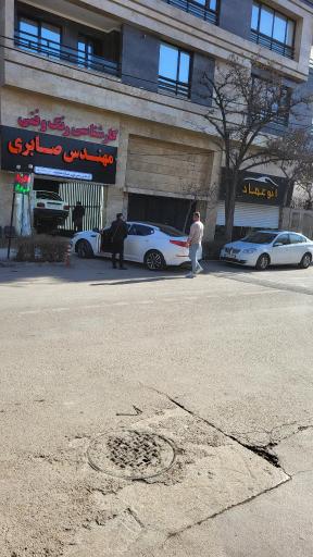 عکس کارشناسی تشخیص رنگ مهندس صابری