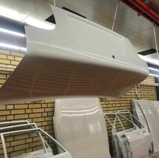 عکس بدنه رنگ کوره ای خودرو سایکو