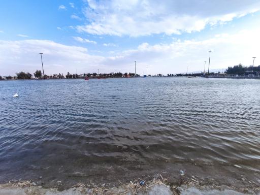 عکس دریاچه مصنوعی ساوه