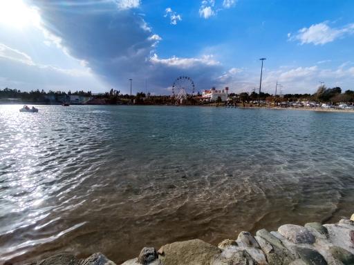عکس دریاچه مصنوعی ساوه