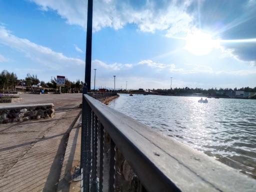 عکس دریاچه مصنوعی ساوه