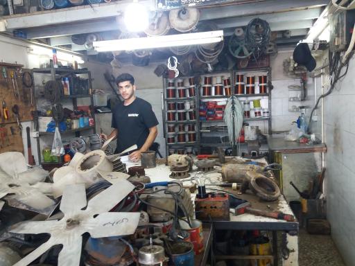 عکس سیم پیچی پمپ آب زارعی