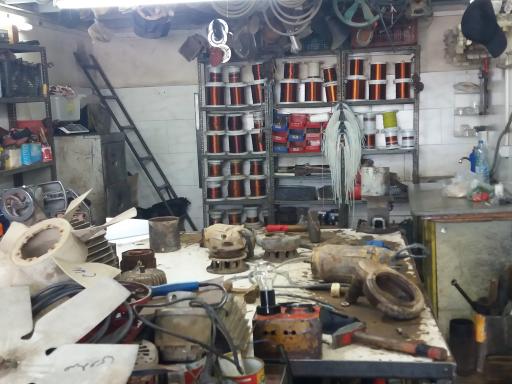 عکس سیم پیچی پمپ آب زارعی