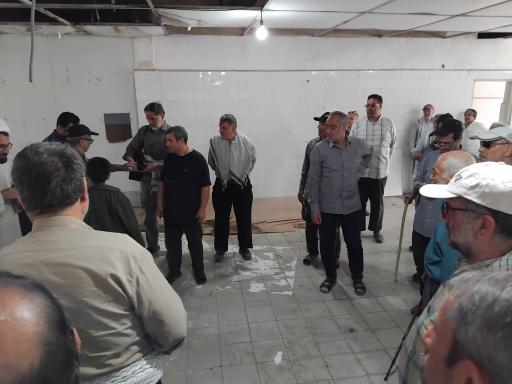 عکس بیمارستان شهید کلانتری در زمان جنگ