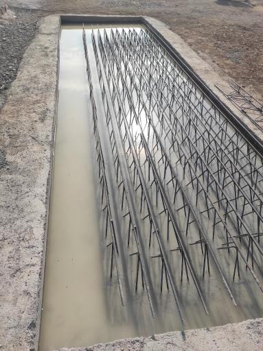 عکس تیرچه سازی رنگینی