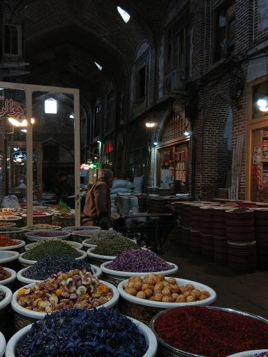 عکس بازار بزرگ تبریز