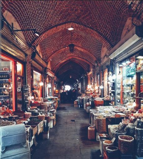 عکس بازار بزرگ تبریز