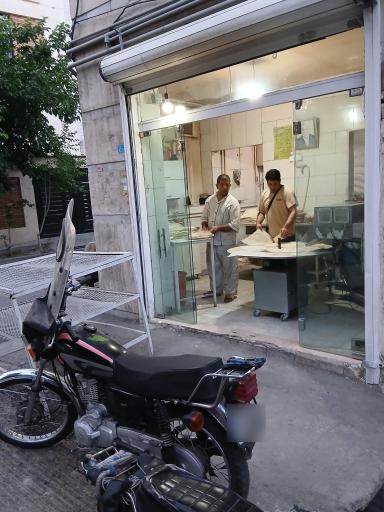 عکس نانوایی لواش