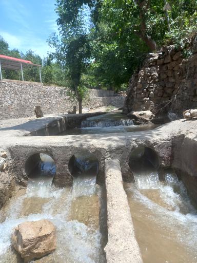 عکس مجموعه توریستی آبشار درود