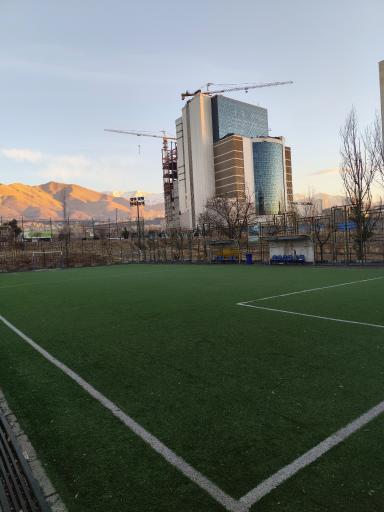 عکس زمین چمن باقرالعلوم