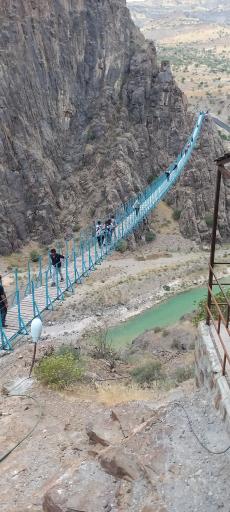 عکس پل معلق پیرتقی