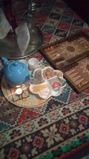 عکس چایخانه طاقبستان