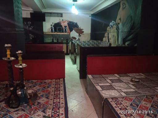 عکس چایخانه طاقبستان