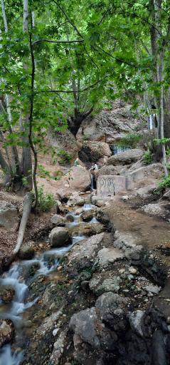 عکس آبشار قلات