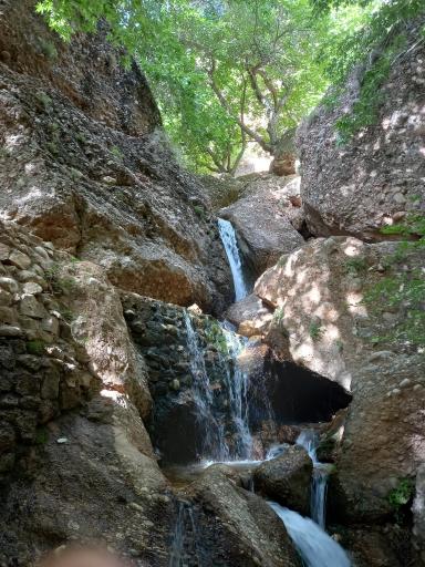 عکس آبشار قلات