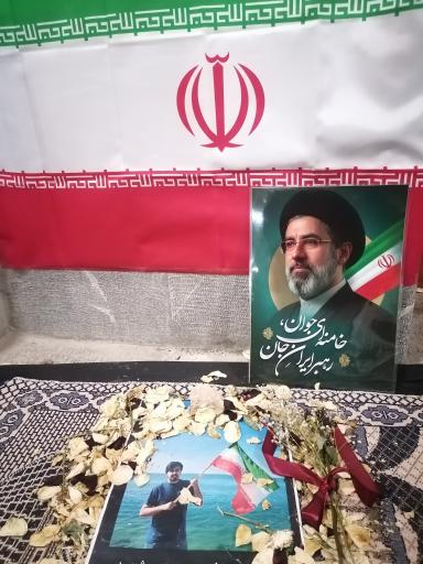 عکس مزار شهید محمد مهدی نجابت
