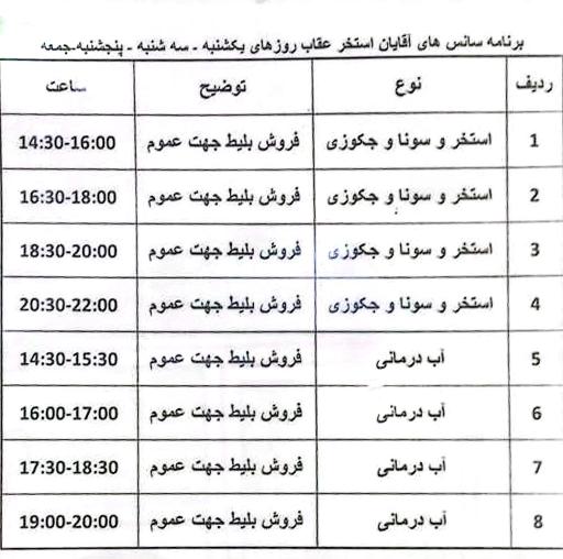 عکس استخر عقاب