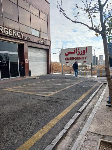 عکس اورژانس بیمارستان تریتا