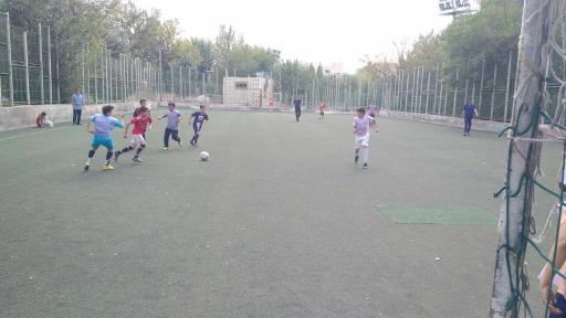 عکس زمین فوتبال بسیج