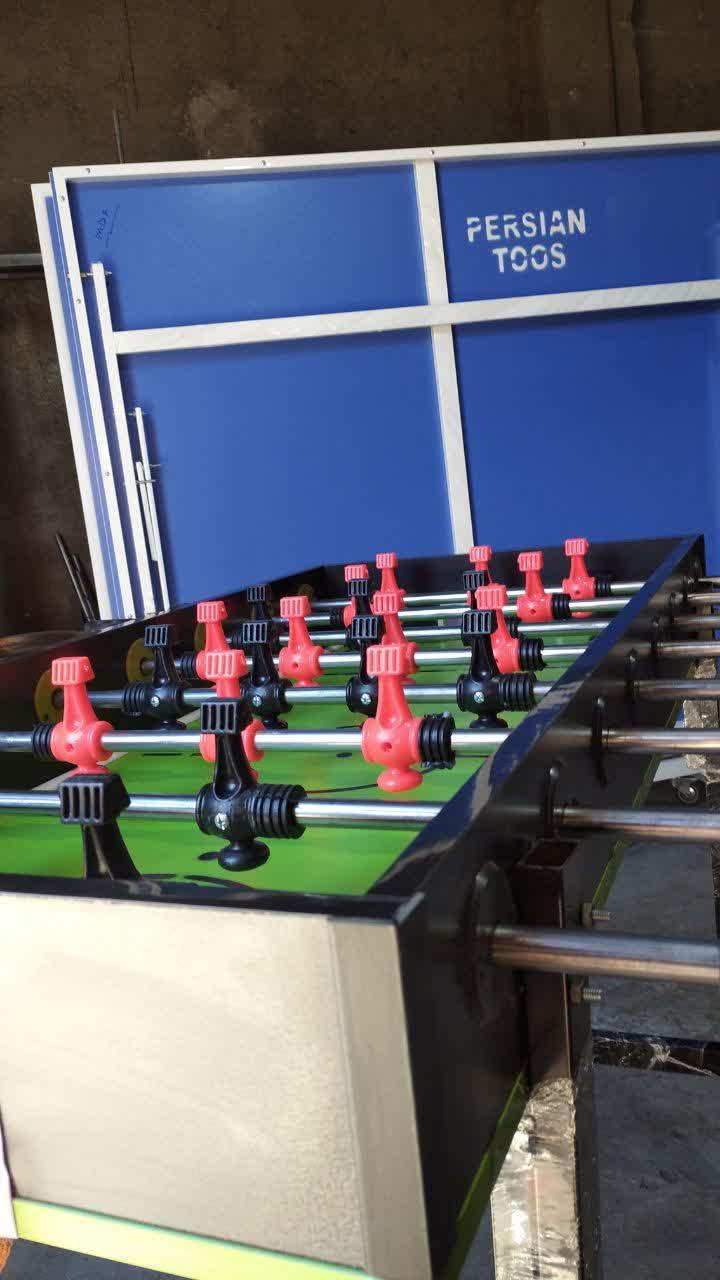 عکس کارگاه تولیدی فوتبال دستی و میز پینگ پنگ پرشین توس