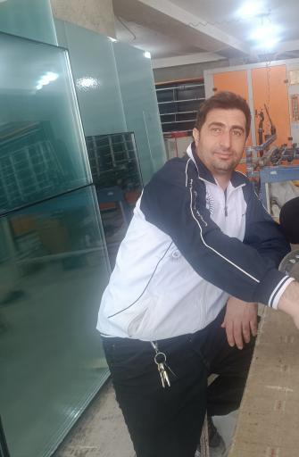 عکس شیشه بری سوران احمدزاده
