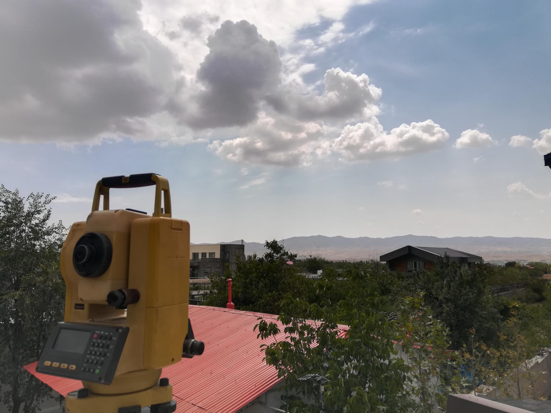 عکس نقشه برداری آسمانه UTM